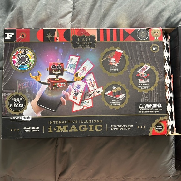FAO SCHWARZ INTERACTIVE ILLUSIONS I MAGIC 23pc SET๐ช๐ด๏ธ๐ฆ๐งโโ๏ธ๐งโโ๏ธ๐ฎ๐ฆโพ๏ธ๐๐ฑ - Picture 3 of 10